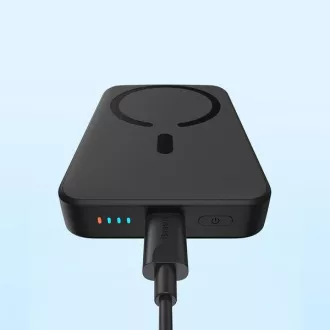 Baseus mágneses Powerbank 10000mAh 20W fekete Baseus mágneses Powerbank 10000mAh 20W fekete