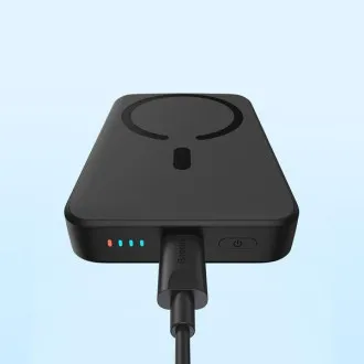 Baseus mágneses Powerbank 10000mAh 20W fekete Baseus mágneses Powerbank 10000mAh 20W fekete