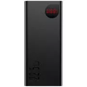 Baseus Adaman digitális kijelzős Powerbank 40000mAh 22.5W fekete