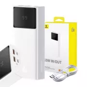 Baseus power bank Star-Lord 20000 mAh 65W 2x USB-A/mikro USB/USB-C fehér