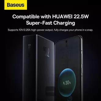 Baseus Power bank Star-Lord 30000 mAh 22,5W USB/USB-C fekete