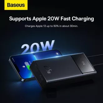 Baseus Power bank Star-Lord 30000 mAh 22,5W USB/USB-C fekete