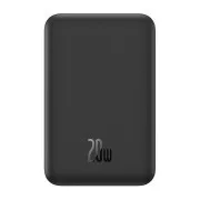 Baseus power bank Mini vezeték nélküli töltéssel 5000 mAh 20W USB-C fekete