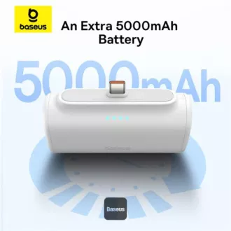 Baseus power bank 5000mAh 20W USB-C fehér