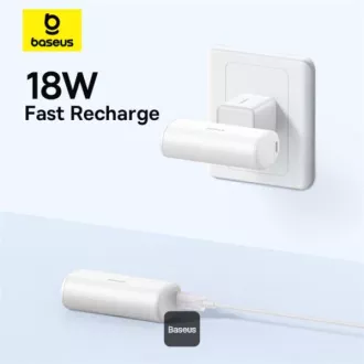 Baseus power bank 5000mAh 20W USB-C fehér