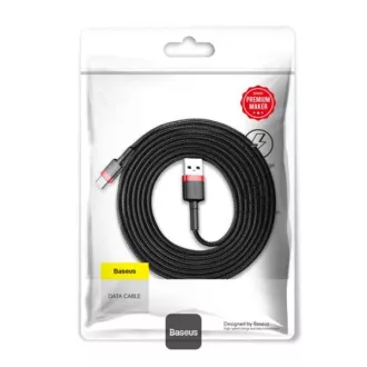 Baseus adatkábel Cafule USB-C 2m 2A piros-fekete Baseus adatkábel Cafule USB-C 2m 2A piros-fekete