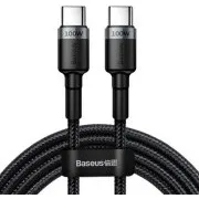 Baseus Cafule USB-C PD2.0 100W 2m 20V 5A szürke-fekete adatátviteli kábel
