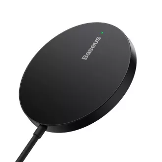 Baseus Simple Mini3 15W USB-C vezeték nélküli töltő fekete színben