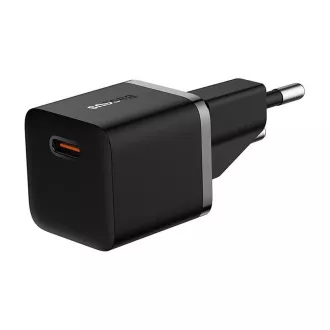 Baseus GaN5 Mini 20W EU fekete gyorstöltő