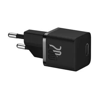 Baseus GaN5 Mini 20W EU fekete gyorstöltő