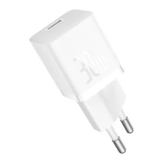 Baseus GaN5 Mini 30W EU fehér gyorstöltő