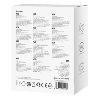 Baseus GaN5 Mini 30W EU fekete gyorstöltő Baseus GaN5 Mini 30W EU fekete gyorstöltő