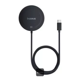 Baseus vezeték nélküli mágneses töltőpad Simple Mini4 Qi2 15W fekete