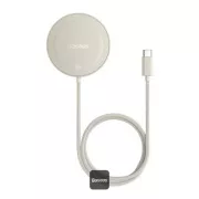 Baseus vezeték nélküli mágneses töltőpad Simple Mini4 Qi2 15W Arany