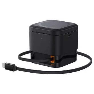 Baseus MagPro 3in1 mágneses vezeték nélküli töltő 25W Cosmic Black Baseus MagPro 3in1 mágneses vezeték nélküli töltő 25W Cosmic Black