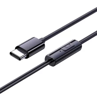 Baseus Encok CZ11/USB-C/vezetékes/fekete