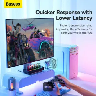 Baseus vezeték nélküli Bluetooth adapter BA07 Fekete Baseus vezeték nélküli Bluetooth adapter BA07 Fekete