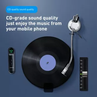 Baseus bluetoooth audio adapter Qiyin fekete