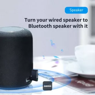 Baseus bluetoooth audio adapter Qiyin fekete