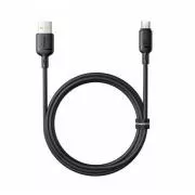 Baseus Silky USB/USB-C gyorstöltő kábel 1m 100W fekete