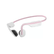 Shokz OpenMove, Bluetooth fejhallgató a fül előtt, rózsaszínű