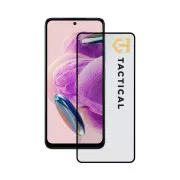 Taktikai üvegpajzs 5D üveg a Xiaomi Redmi Note 12S Fekete számára