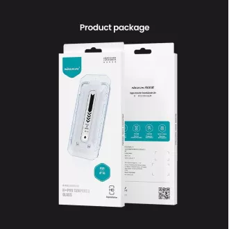 Nillkin edzett üveg 0.2mm H  PRO 2.5D az Apple iPhone 16 készülékhez