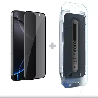 Nillkin edzett üveg 0.25mm Guardian 2.5D az Apple iPhone 16 Pro Max készülékhez Fekete