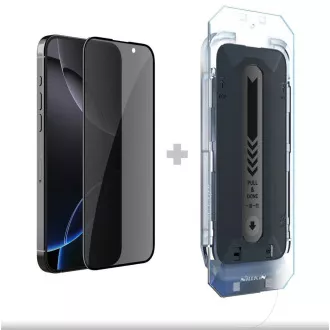Nillkin edzett üveg 0.25mm Guardian 2.5D az Apple iPhone 16 Pro készülékhez Fekete Nillkin edzett üveg 0.25mm Guardian 2.5D az Apple iPhone 16 Pro készülékhez Fekete