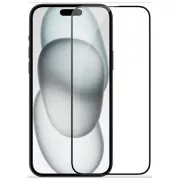 Nillkin edzett üveg 2.5D CP  PRO fekete Apple iPhone 15 készülékhez
