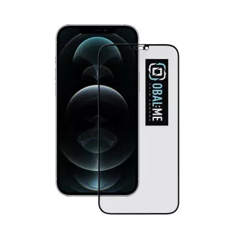 CSOMAG:ME Privacy 5D edzett üveg Apple iPhone 12/12 Pro Fekete