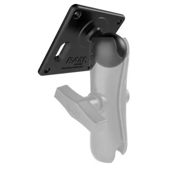 RAM Mounts VESA tartó 75x75 mm, 1,5"-os gömbcsavarral, RAM-2461U