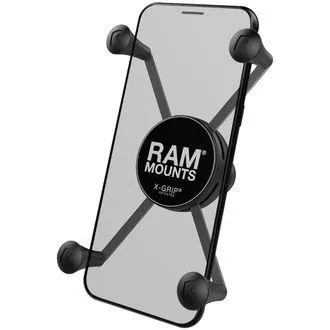 RAM Mounts X-Grip univerzális tartó nagyméretű telefonokhoz, 1"-os gömbcsappal, RAM-HOL-UN10BU