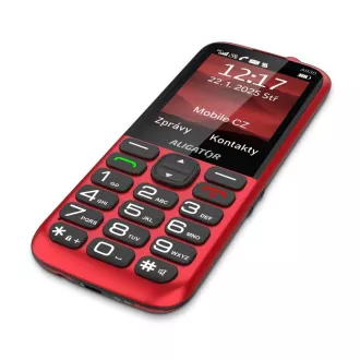 ALIGATOR A930 GPS Senior piros  st.nab.