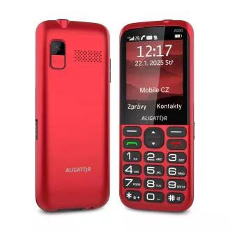 ALIGATOR A930 GPS Senior piros  st.nab.