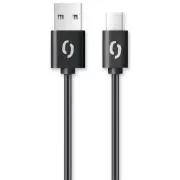 ALIGATOR Adatkábel 2A, USB-C fekete