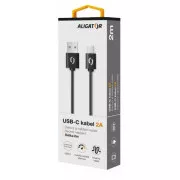 ALIGATOR Adatkábel 2A USB-C 2 m fekete