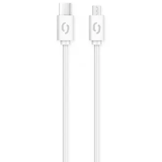 ALIGATOR Adatkábel POWER 3A, USB-C/microUSB fehér