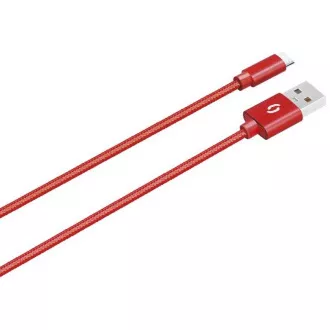 ALIGATOR PREMIUM Adatkábel 2A, USB-C piros
