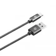 ALIGATOR PREMIUM 2A kábel, Micro USB 50cm, fekete