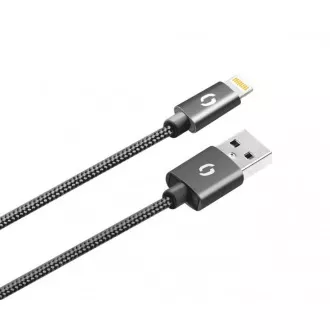 ALIGATOR PREMIUM 2A kábel, Lightning 50cm, fekete