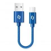 ALIGATOR PREMIUM 2A kábel, 50cm USB-C, kék
