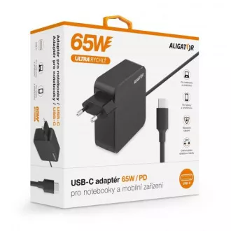 Alligator Power Delivery 65W USB-C adapter