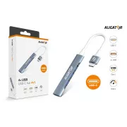 Alligátor Hub USB-C / 4x USB