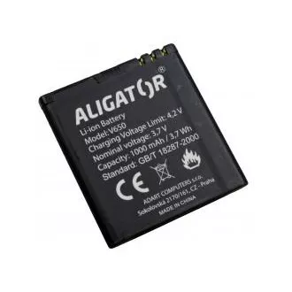 Alligátor akkumulátor V650, Li-Ion 1000 mAh