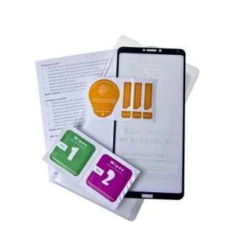 Alligátor védőüveg GLASS Huawei P30 Lite fekete Alligátor védőüveg GLASS Huawei P30 Lite fekete