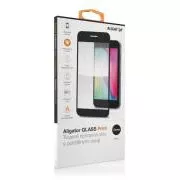 ALIGATOR PRINT Védő edzett üveg, Samsung A33 5G, fekete, teljes képernyőre ragasztva