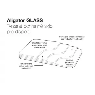 Alligátor edzett üveg üveg Samsung Galaxy A14 4G/5G Alligátor edzett üveg üveg Samsung Galaxy A14 4G/5G