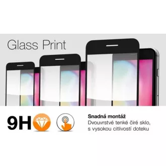 Alligátor védő edzett üveg GLASS PRINT, Xiaomi Redmi A2, fekete, teljes képernyő ragasztás Alligátor védő edzett üveg GLASS PRINT, Xiaomi Redmi A2, fekete, teljes képernyő ragasztás
