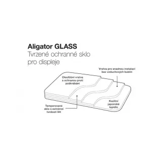 Alligátor üveg GLASS S6600/S6700, eredeti